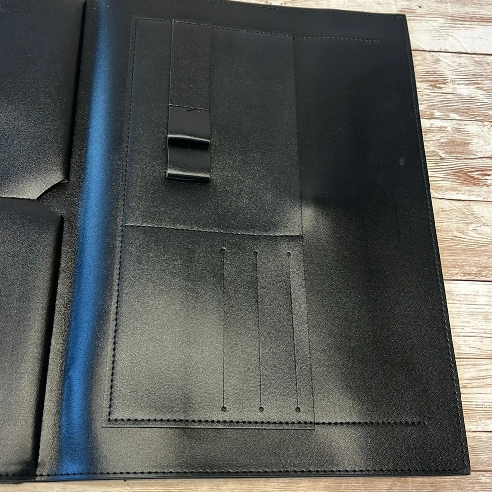 The Glass Ladder Document Folder briefcase Black